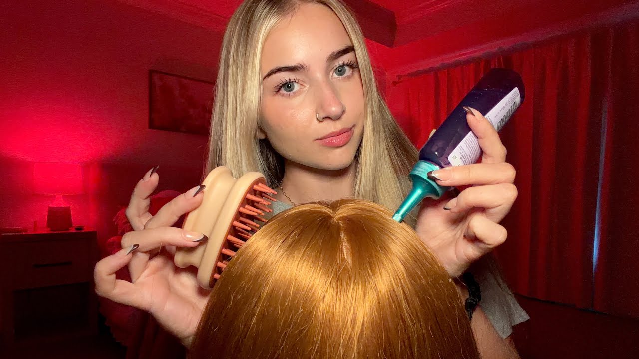 ASMR Scalp Treatment You Can ACTUALLY FEEL | Personal Attention, Hair Play