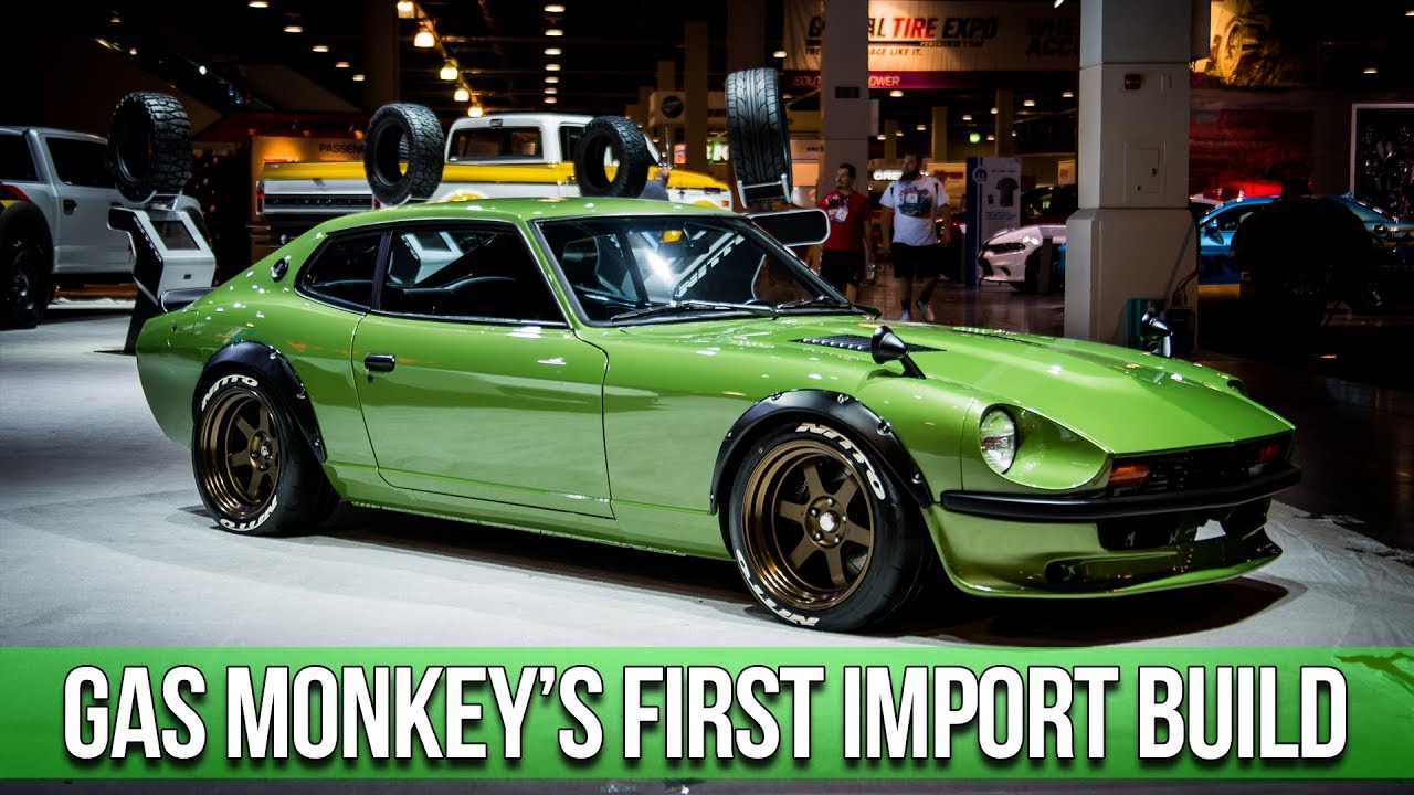 Gas Monkey Garage строит японский импортный автомобиль: подробный обзор Datsun 280Z 1975 года с Б...