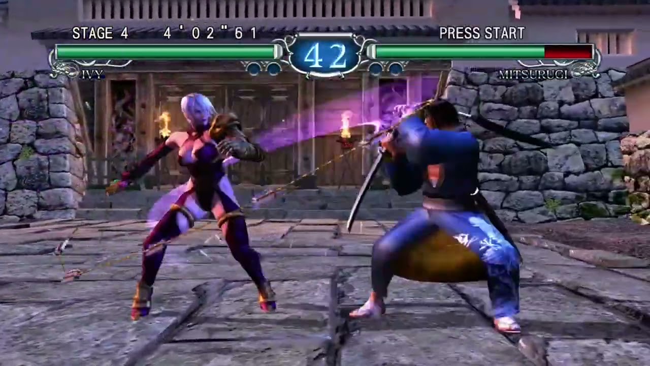 SoulCalibur II (Xbox 360/Xbox One BC) Extra Arcade Playthrough - Ivy