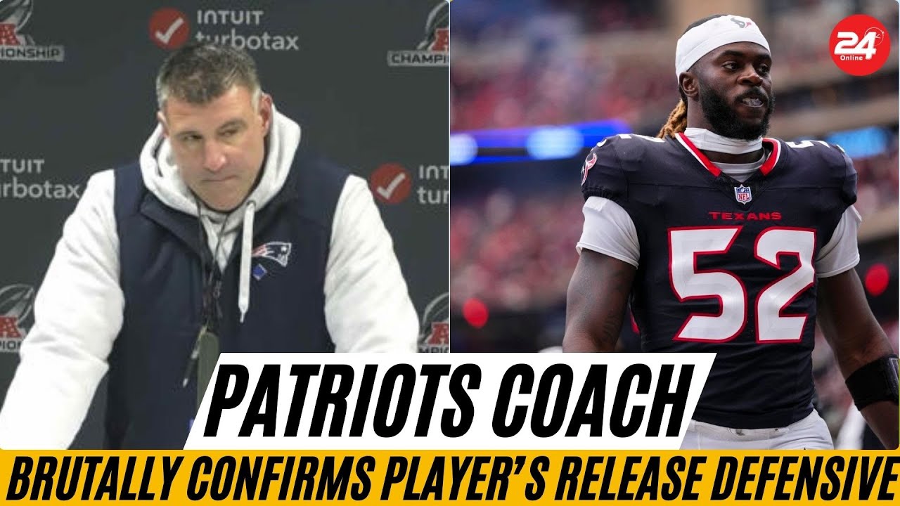 Patriots Coach Brutally Confirms Player’s Release Ahead of AFC Championship