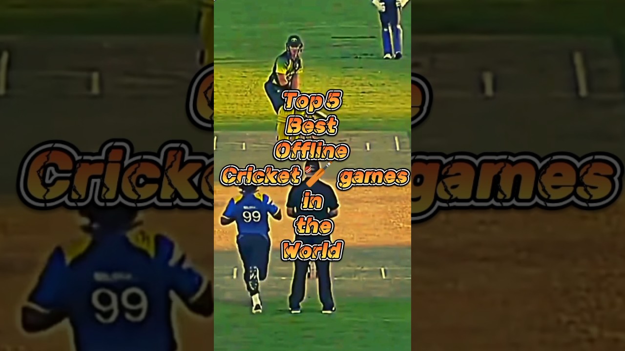 top 5 best offline cricket games for android 🔥 #shorts #cricket #offline #games #trending