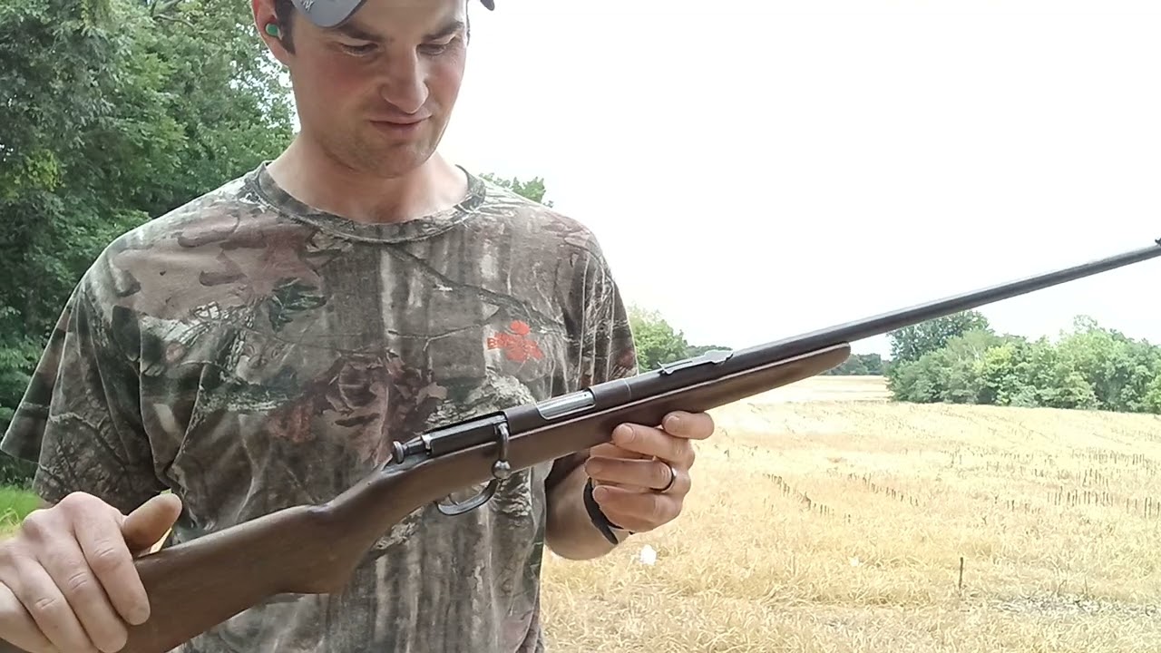 shooting a remington model 33 bolt action ( squirrel rifle for generations!)