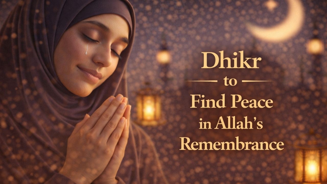 End Your Daily Anxiety Forever! Dhikr to Find Peace in Allah’s Remembrance