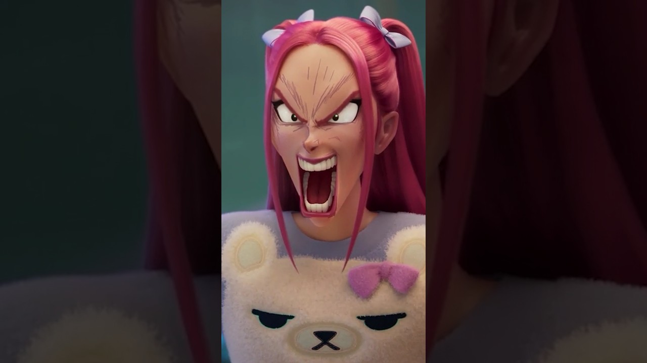 LES GROSSES FOLLES DE KPOP DEMON HUNTERS 🤯 😵 🫣 #shorts #kpopdemonhunters #doublage