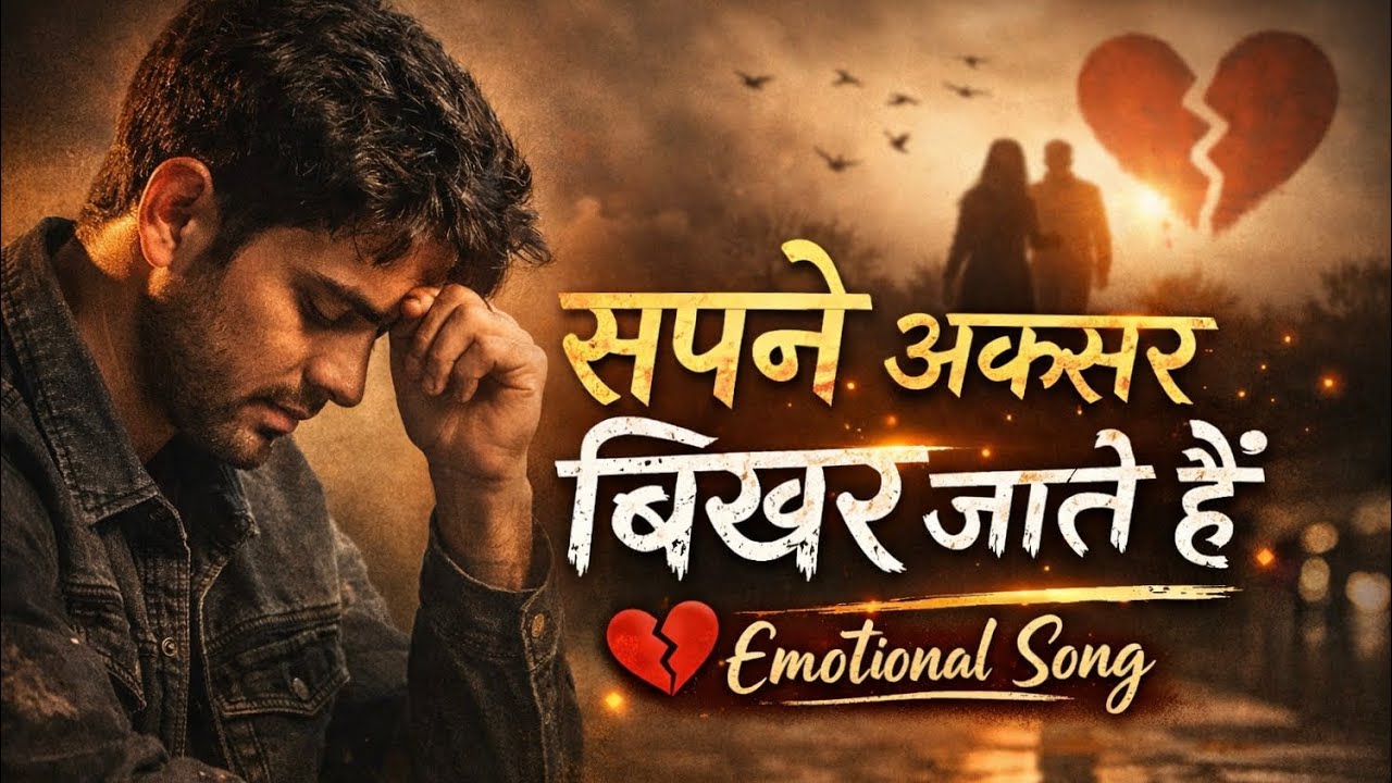 Sapne Aksar Bikhar Jaate Hain 💔 | Heart Touching Sad Song 2026 | Emotional Breakup Song Hindi