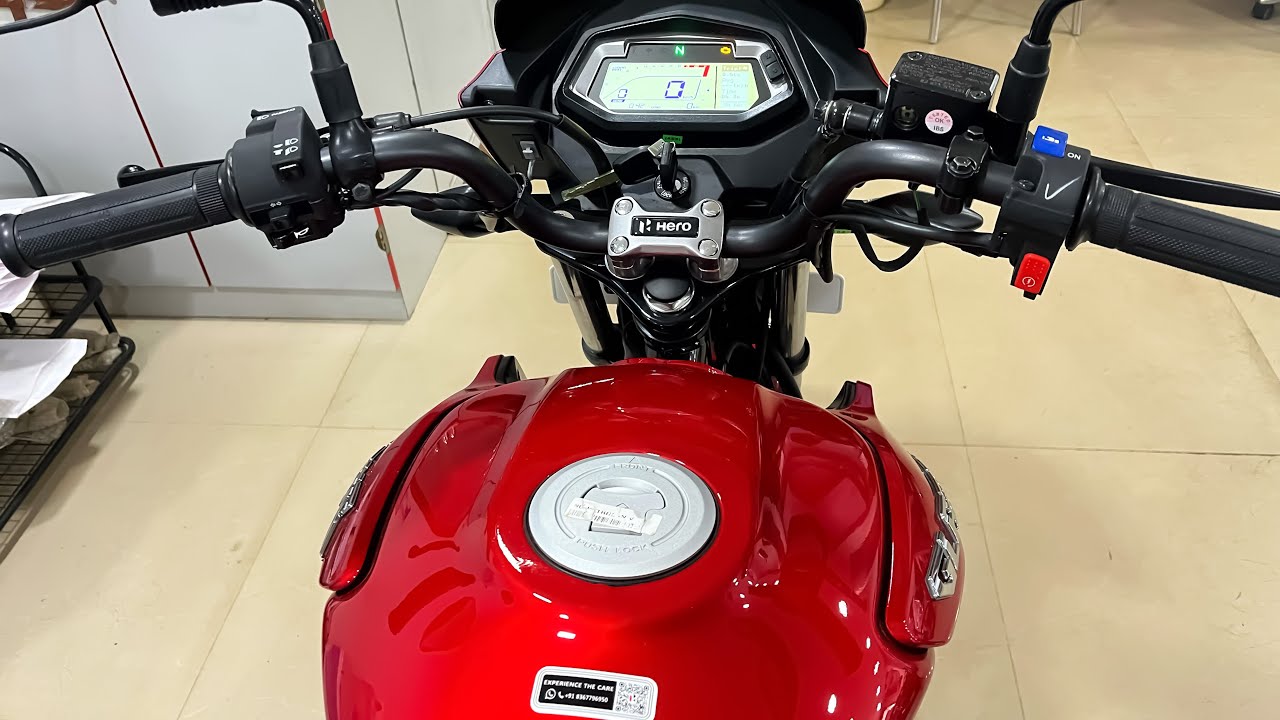 2022 New Hero Glamour X TEC 🔥 ( Glossy Red ) ☑️ Detailed Review 👌