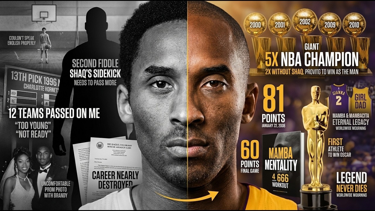 Kobe Bryant: Building Immortality Through Mamba Mentality | How He Did It!