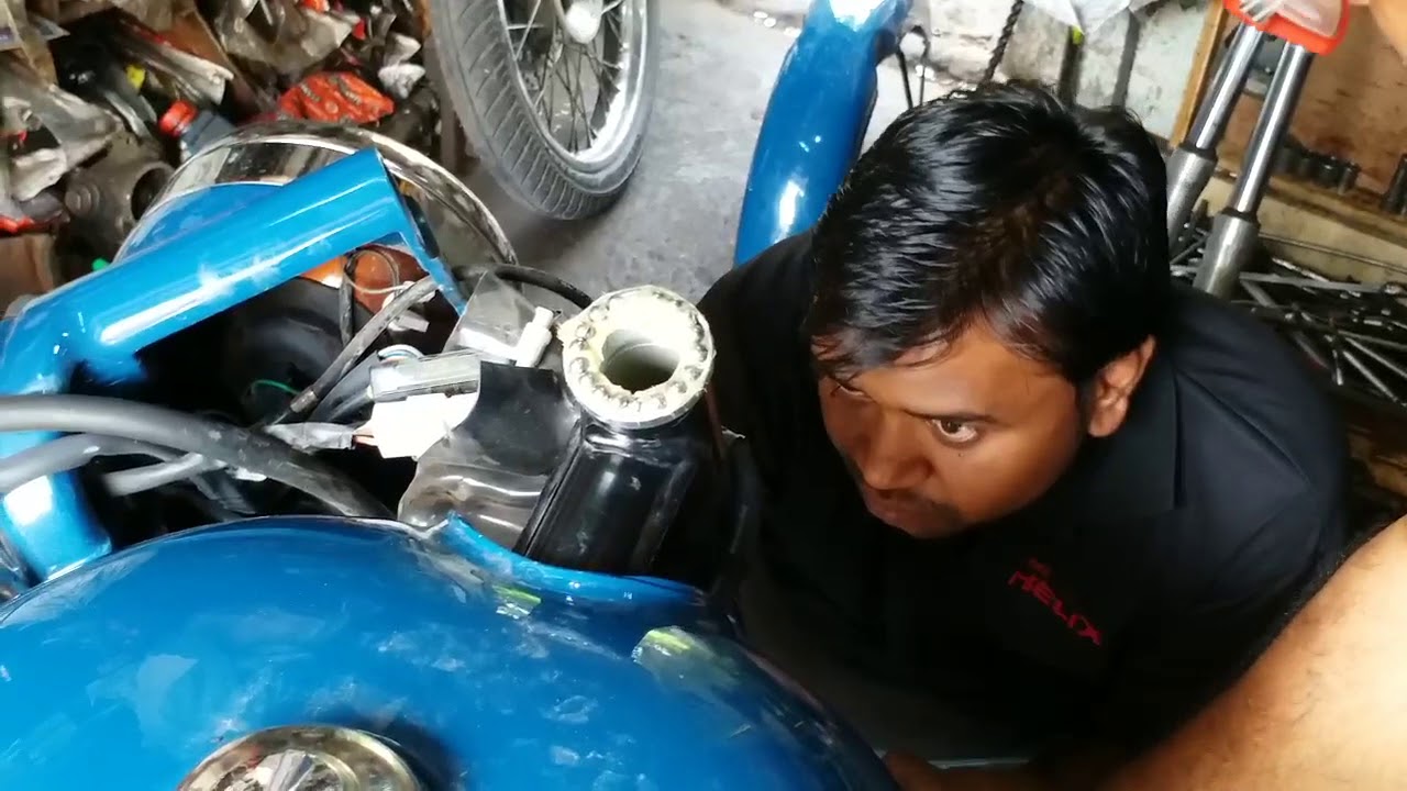 How to change handle bearing of classic 350 Royal Enfield cone set replacement