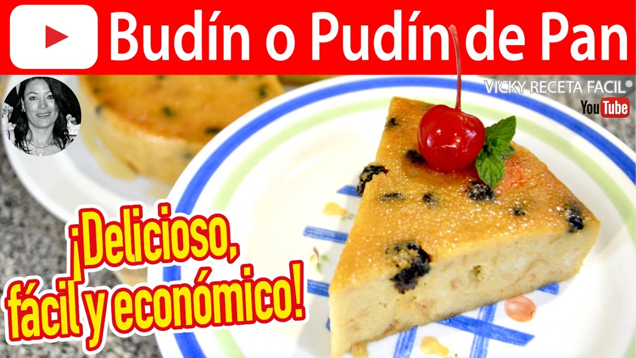 BUDIN DE PAN | Vicky Receta Facil