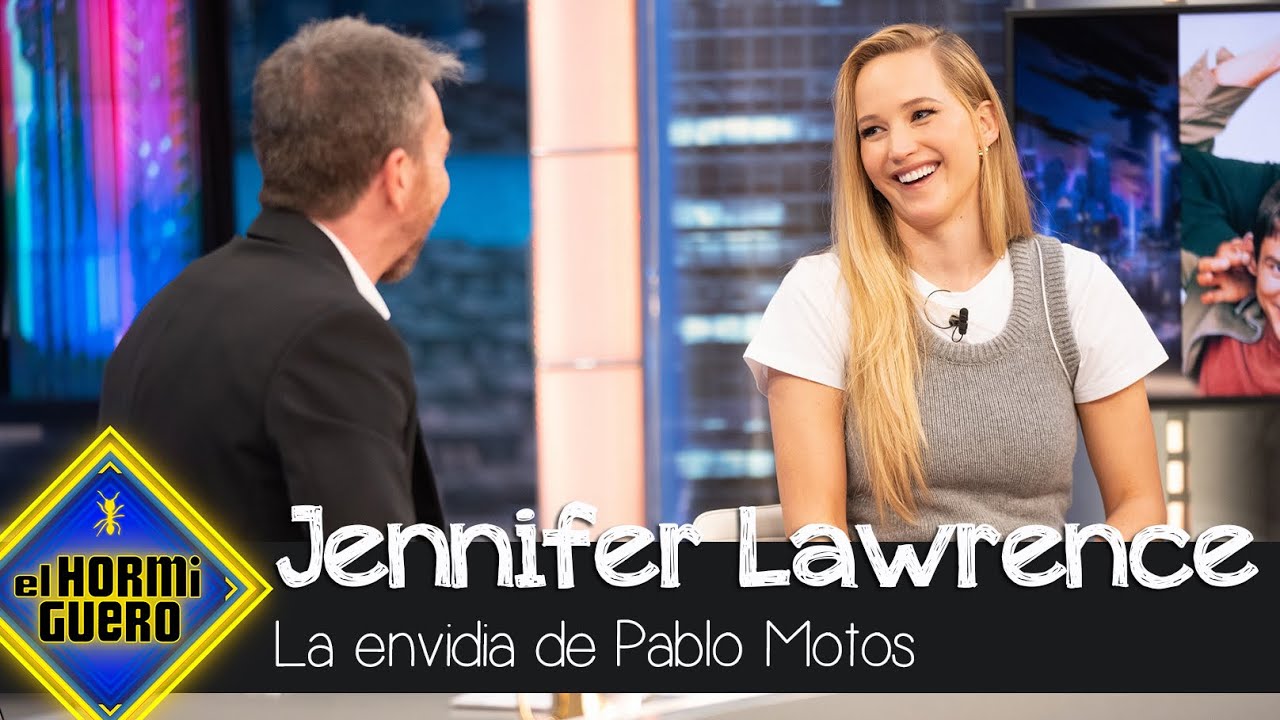 Pablo Motos desvela por qué le tiene envidia a Jennifer Lawrence: 