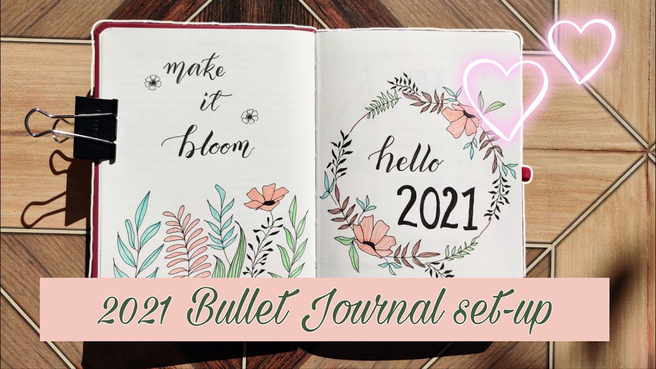 2021 Bullet Journal Set-up - Indian Bullet Journal