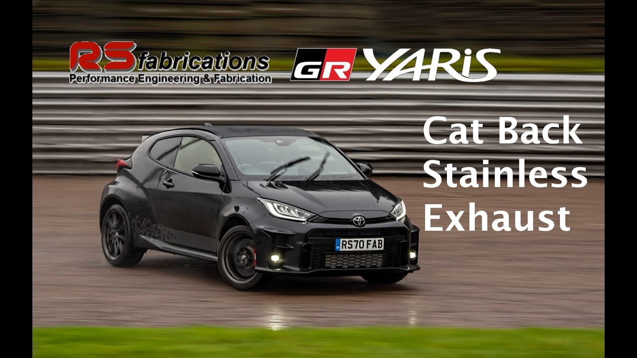 Toyota Yaris GR - RS Fabrications Cat Back Exhaust