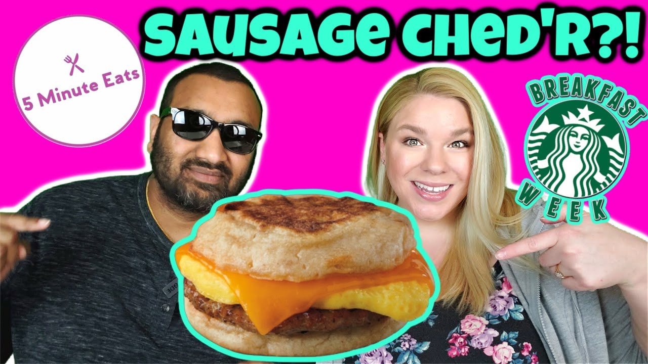 Starbucks Sausage Cheddar & Egg Sandwich Review