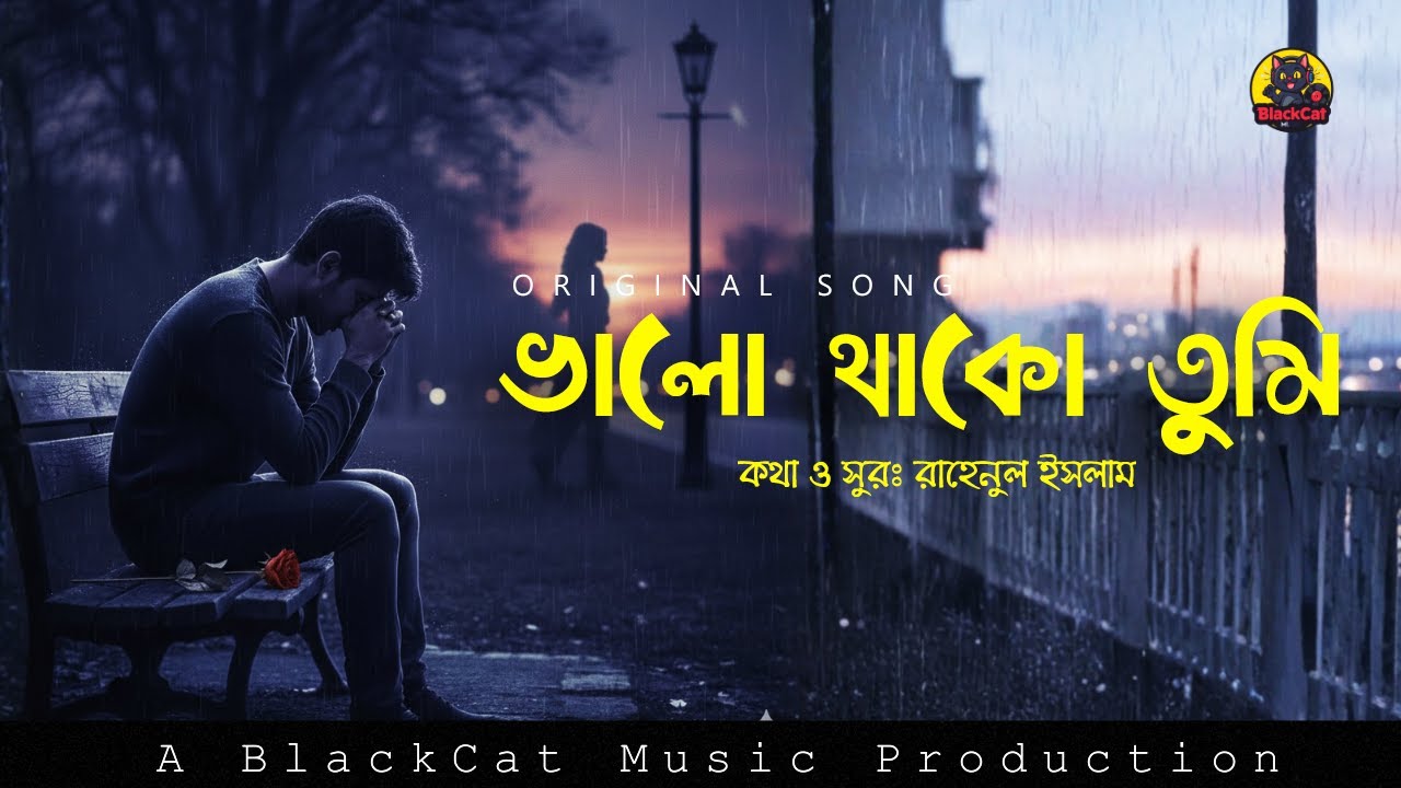 ভালো থাকো তুমি - Bhalo Thako Tumi | New Bangla Sad Song | BlackCat Music