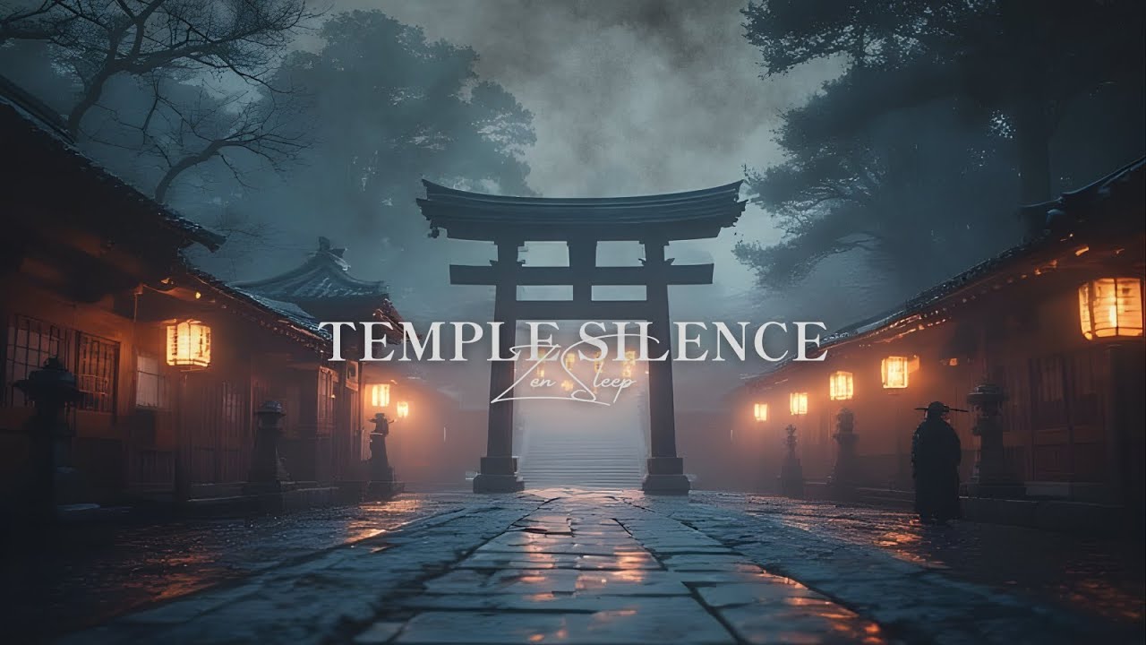 Temple of Silence ⛩️ | Zen Ambient Instrumental for Sleep & Peace