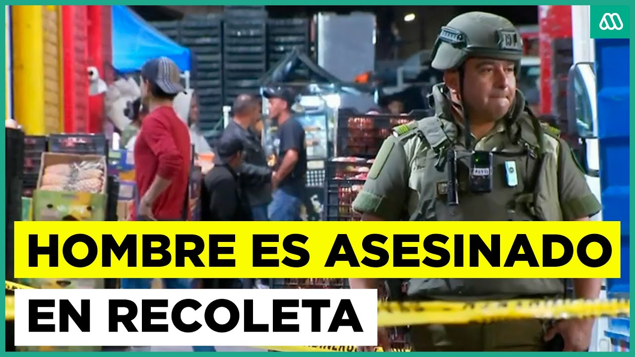 Crimen en La Vega: Hombre de 54 años es asesinado a disparos dentro de local comercial en Recoleta