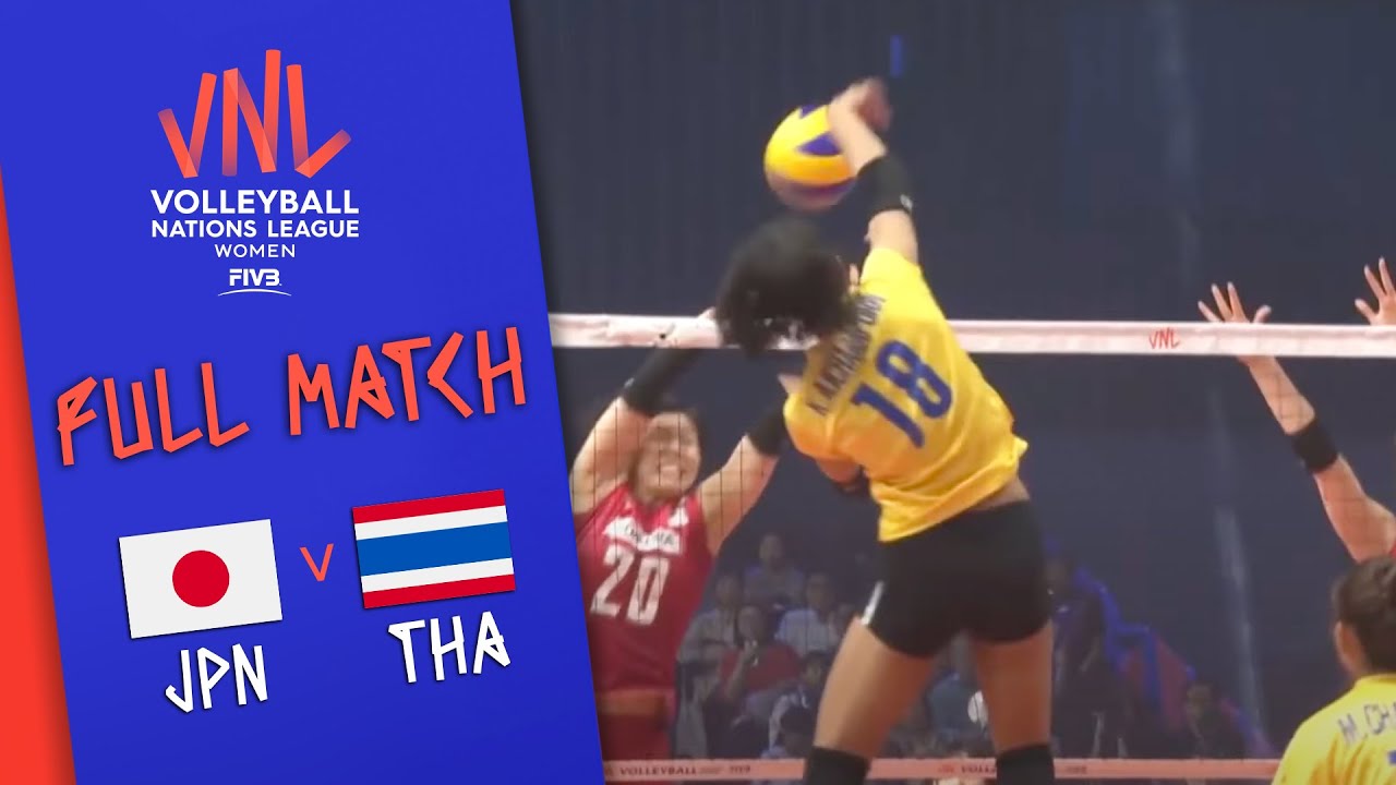 Japan 🆚 Thailand - Full Match | Women&rsquo;s Volleyball Nations League 2019