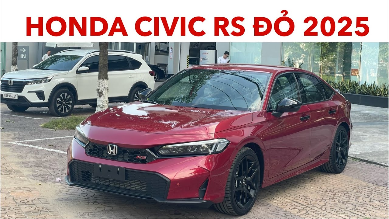 HONDA CIVIC RS ĐỎ 2025 | HONDA ÔTÔ CẦN THƠ CHÍNH HÃNG