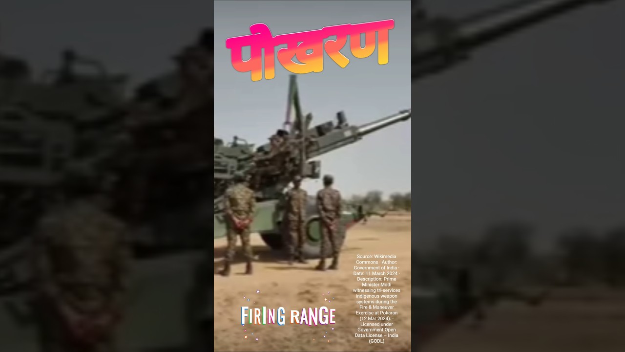 Pokhran Field Firing Range #shorts