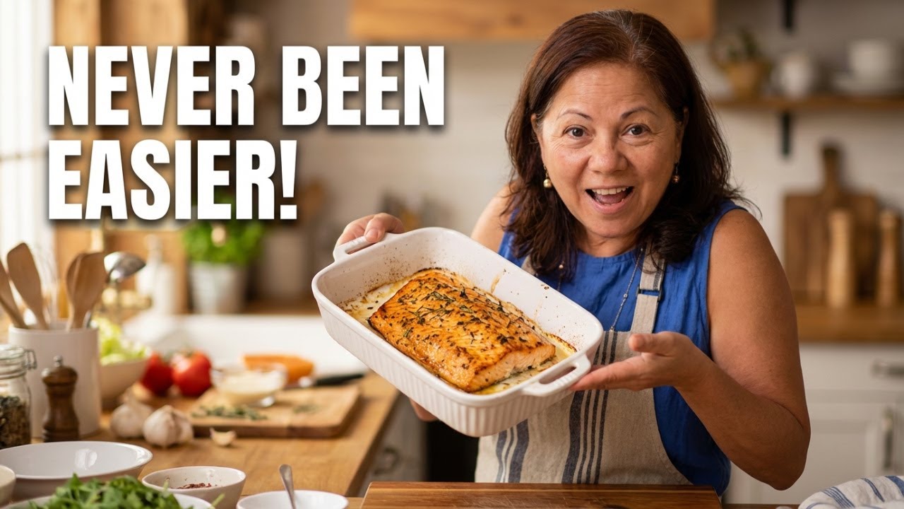 Baked Salmon has never been this easy | Quick weeknight dinner