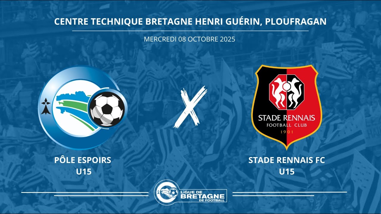 U15 Pôle Espoirs - Stade Rennais FC (1-3)