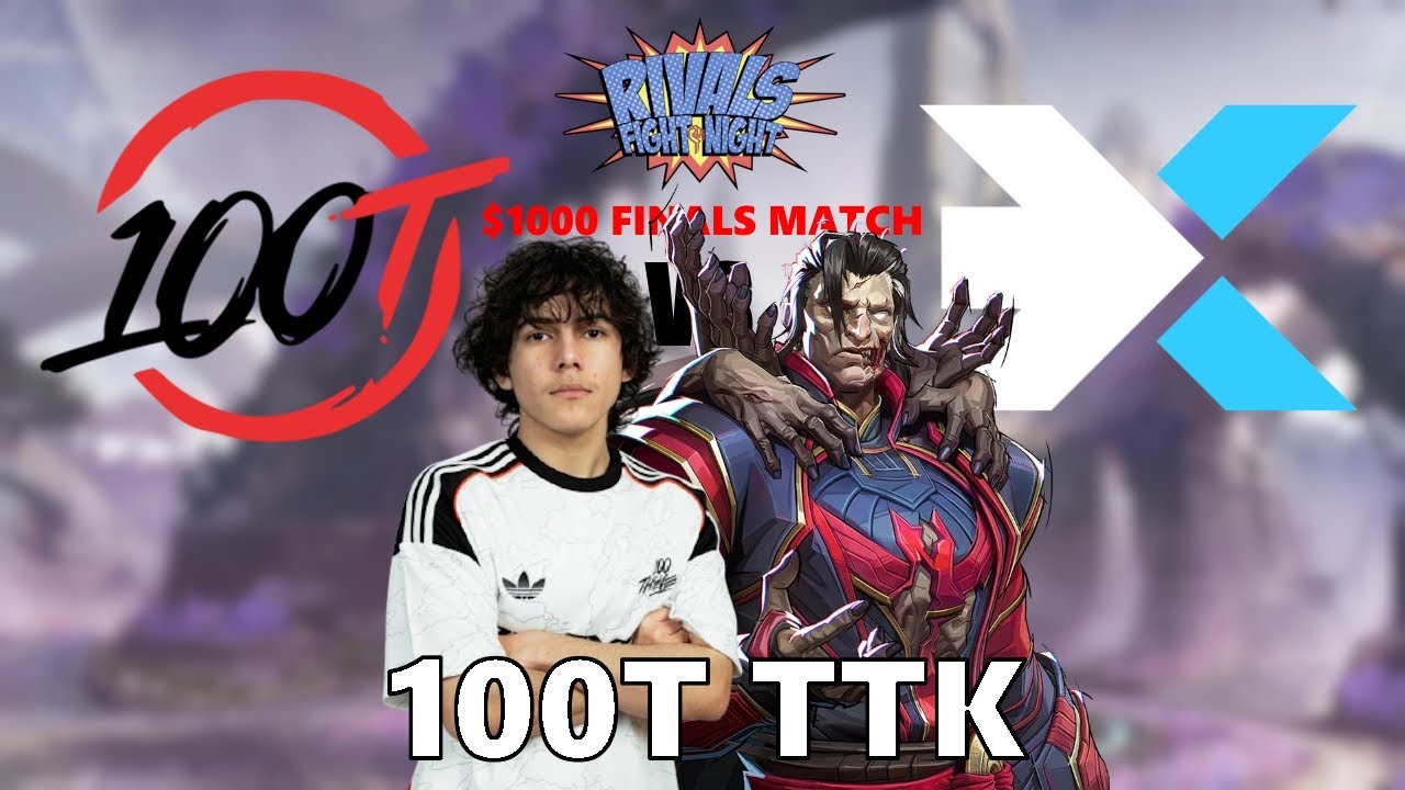 100T TTK Doctor Strange POV | 100T vs SDX | Rivals Fight Night #13 NA | $1000 Finals Match
