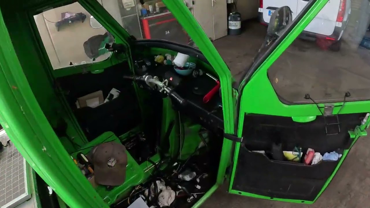 Weiter geht's mit der Elektrik bei der Ape