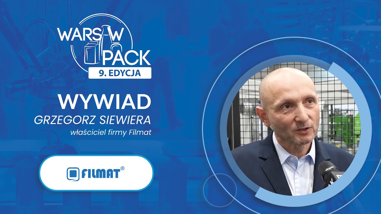 WYWIAD GRZEGORZ SIEWIERA FILMAT TARGI WARSAW PACK 2024| Ptak Warsaw Expo
