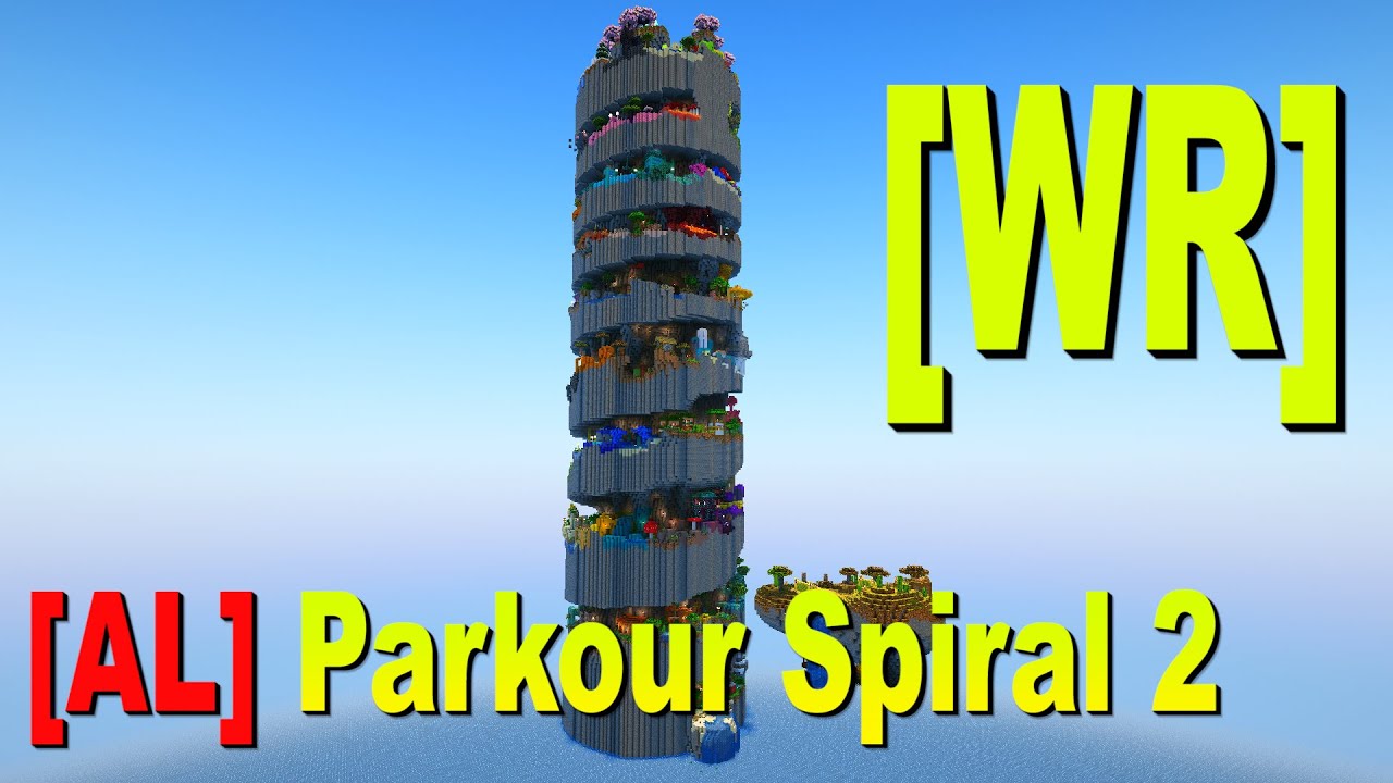 🏆​[AL] Parkour Spiral 2 Speedrun en 14:08.300 [World Record]🏆​
