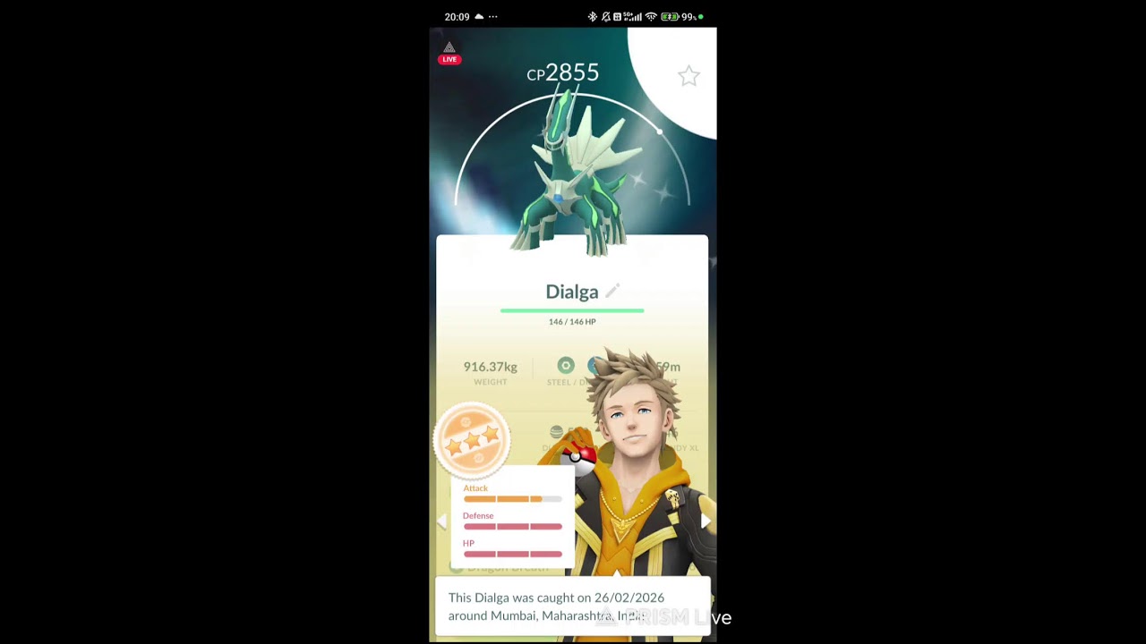 Road to Kalos - Dialga Palkia in-person Raids