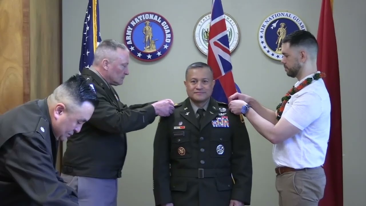 Promotion: Lt. Col. Johnny Wandasan