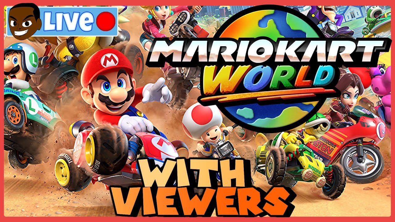 Mario Kart World With Viewers! - LIVE (06.02.2026)
