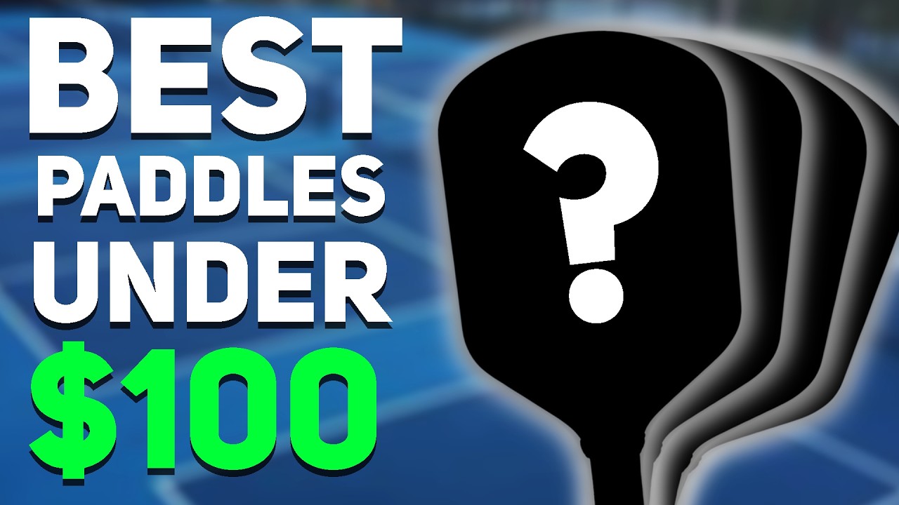 5 BEST Budget Pickleball Paddles Under $100 (2024)