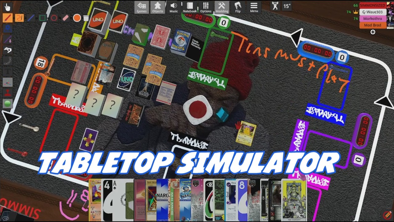 Tabletop Simulator: Featuring the Quintet