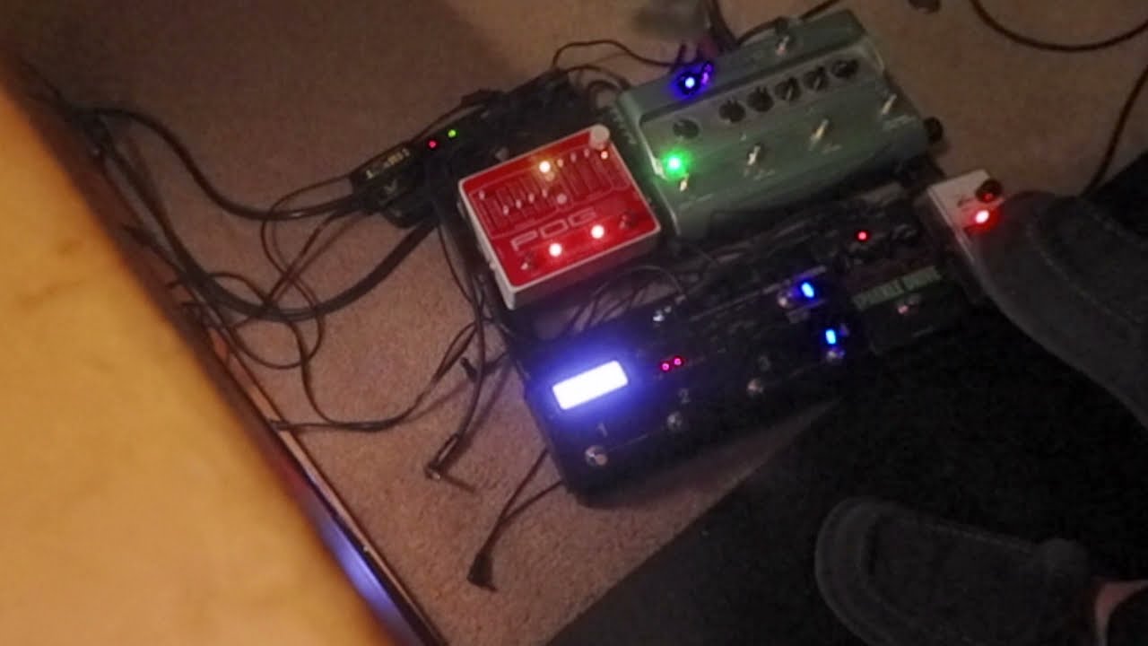 Electro-Harmonix Freeze Pedal Demo - James Oldenburg