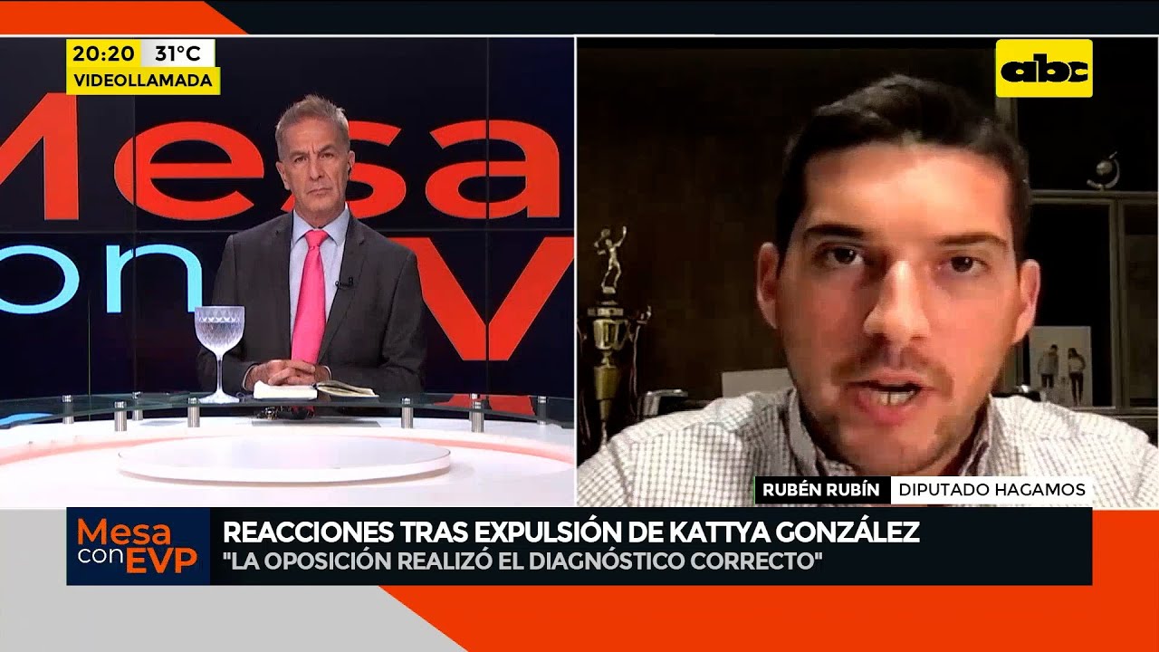 Rubén Rubín habla sobre la pérdida de investidura de Kattya González