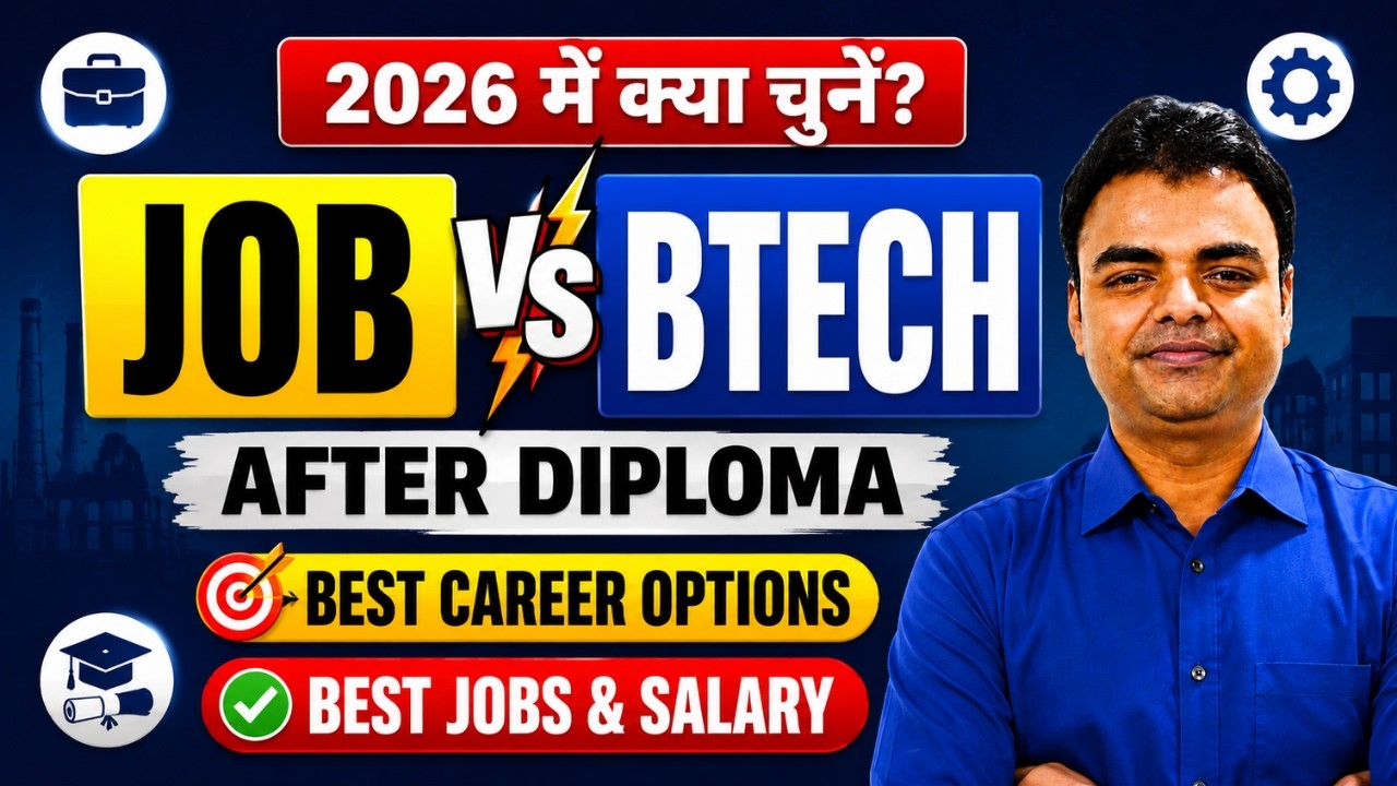 Campus Placement Vs BTech After Diploma 2026, Best Career Options with Job After Diploma