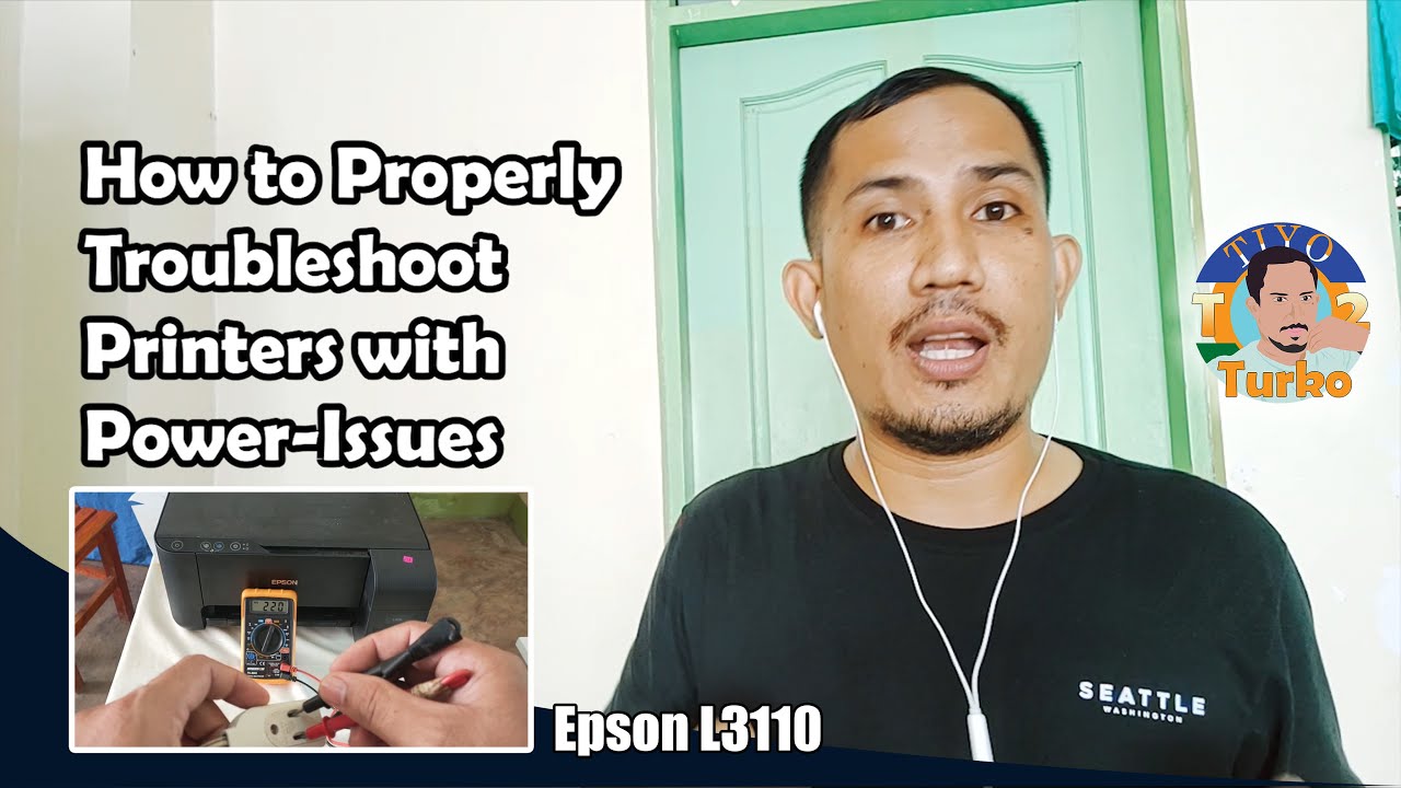 How To Troubleshoot No Power Printer Epson L3110