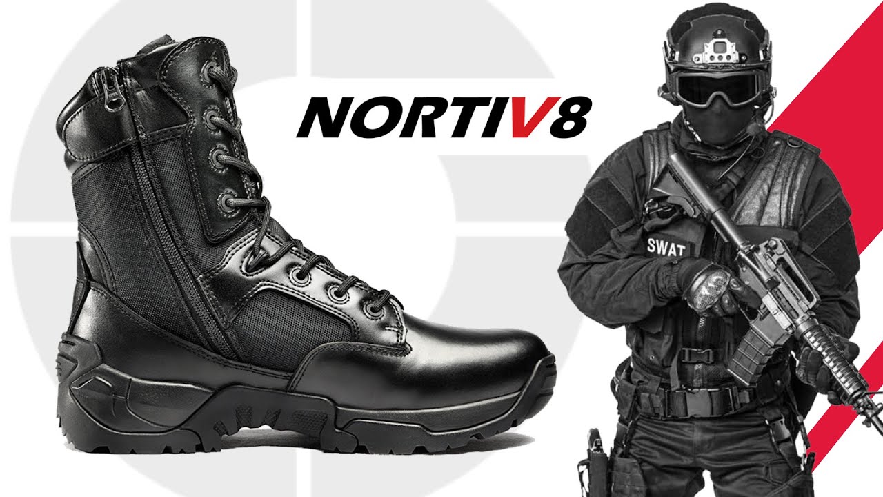 Botas Militares Tácticas y de Trabajo Nortiv 8