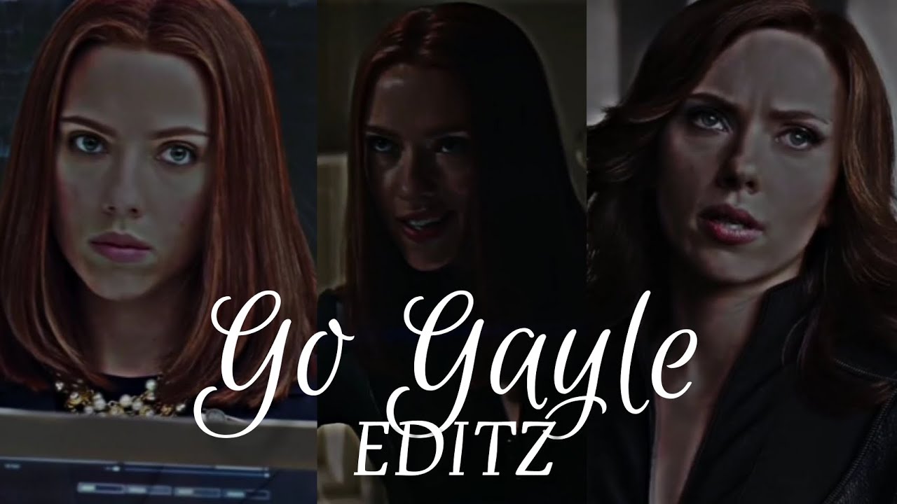 GO GAYLE | NATASHA ROMANOFF | BLACK WIDOW | EDITZ