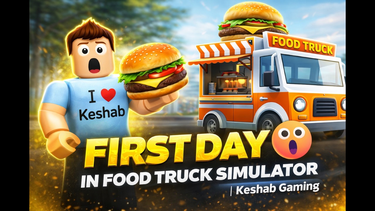 First Day in Food Truck Simulator. Keshab Gaming