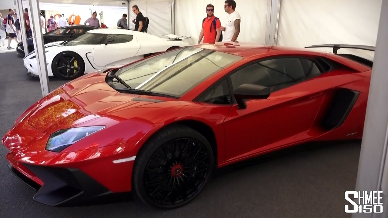 Vulcan, FXX K, LaFerrari, One:1, Aventador SV - Michelin Supercar Paddock 2015
