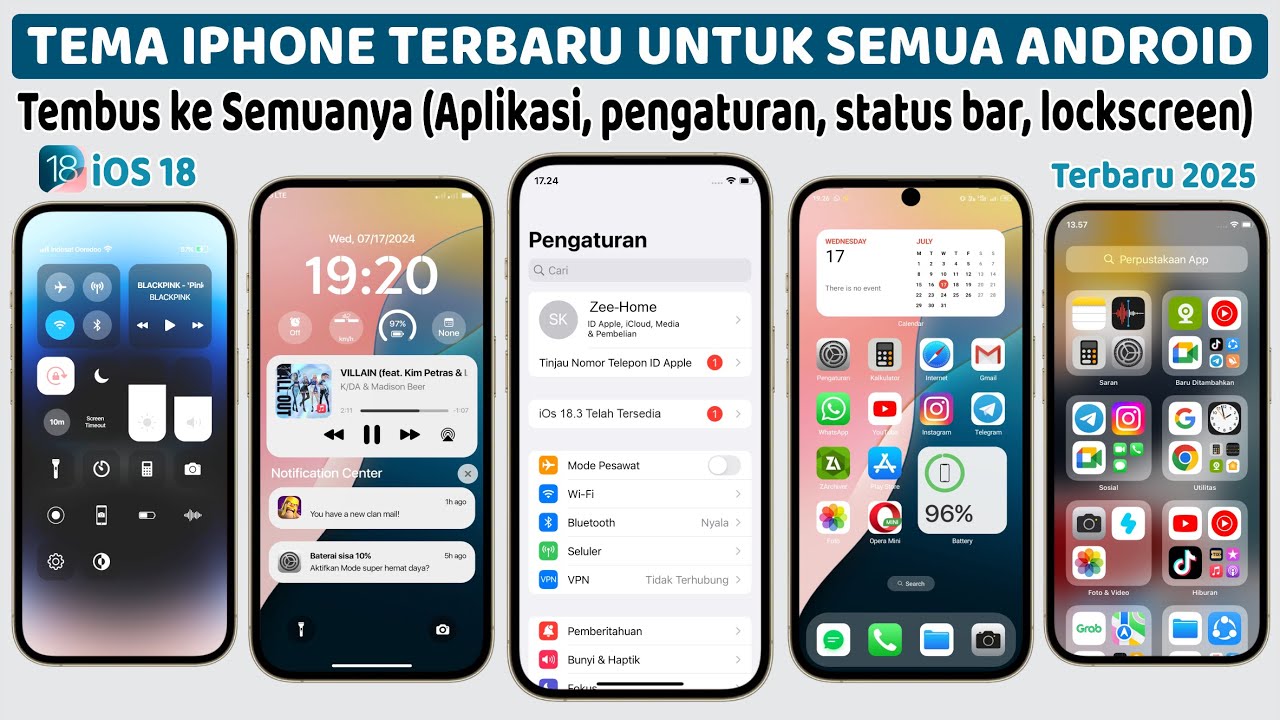 Как изменить внешний вид Samsung, Oppo, Vivo, Realme, Xiaomi, Infinix на полноценный iPhone 16 Pr...