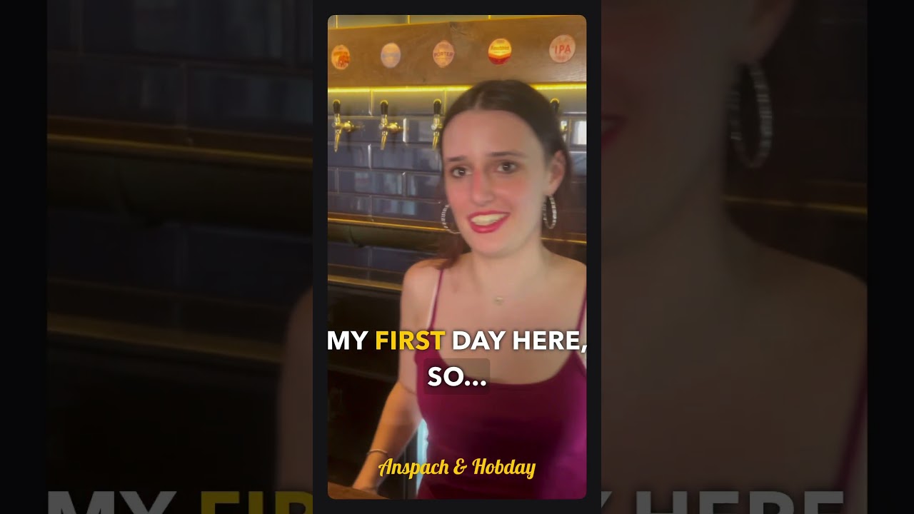 Cute bartender - Anspach & Hobday (Bermondsey Beer Mile) #beer #londonlife #sniffsipchug #beerlovers