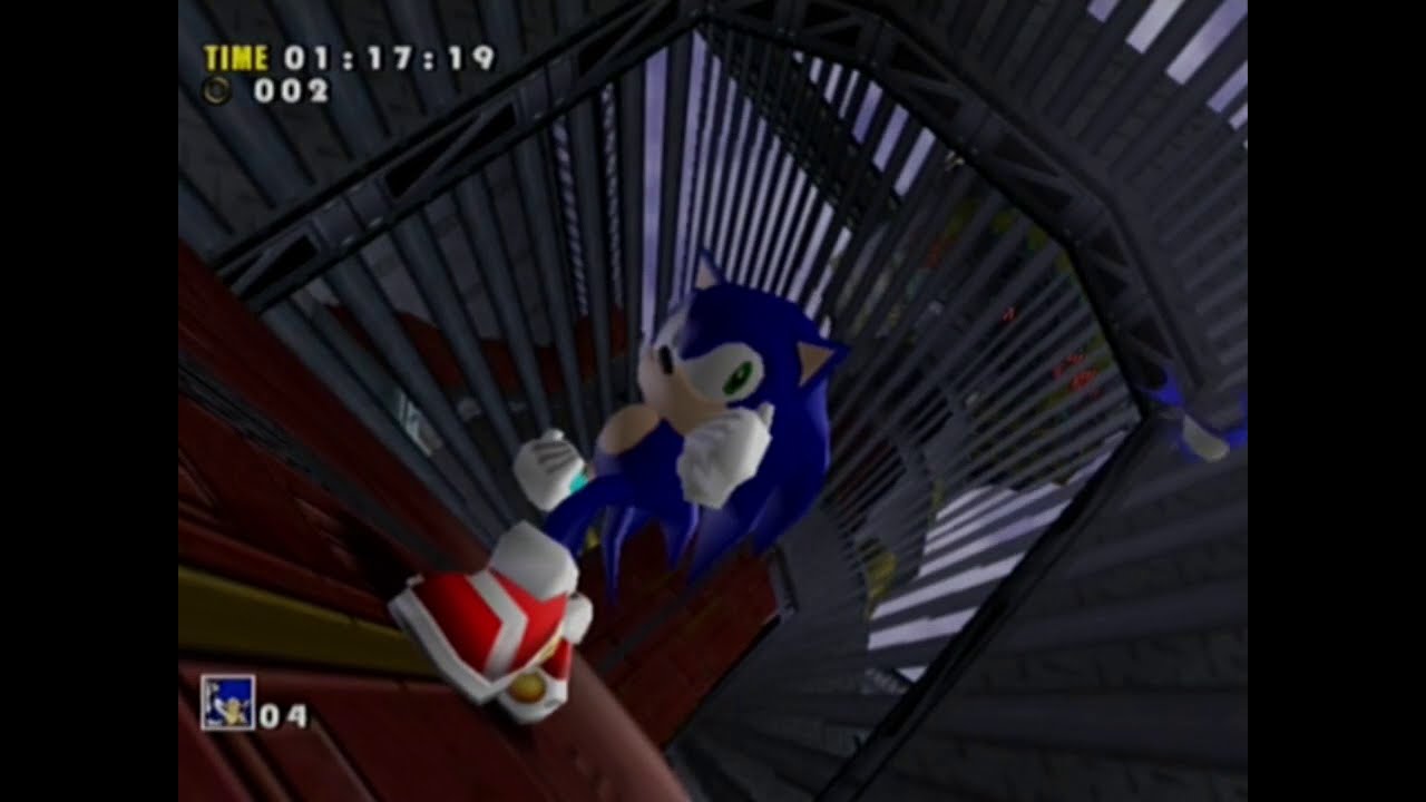 Sonic Adventure (DC) - Sky Deck Sonic speedrun in 1:17.19