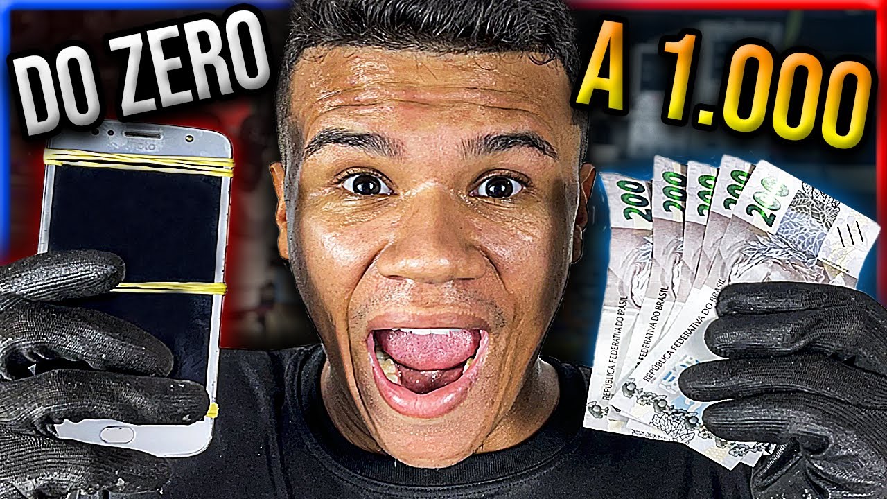 Como Ir do Zero ao R$1.000 Com Conserto de Celular! (Trabalhando em Casa)