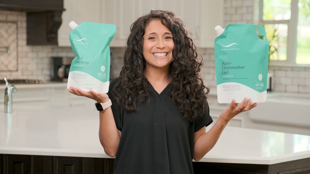 Pure and Gentle Dish Soaps Concentrate
