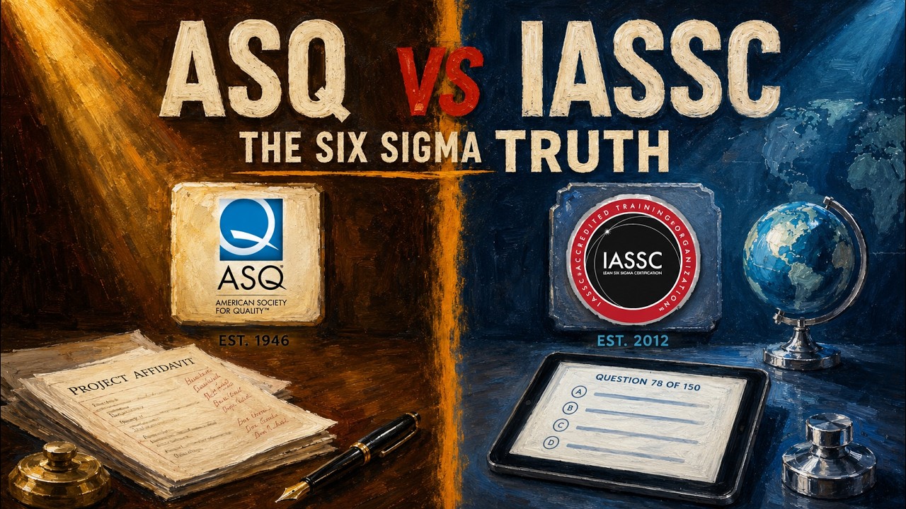 ASQ vs IASSC Six Sigma: Full Certification Breakdown 2026