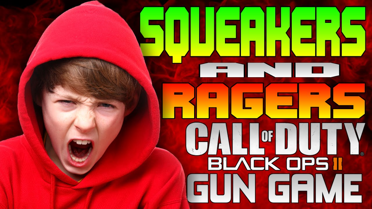 Squeaker With A Bad Mouth On Black Ops 2 Gun Game