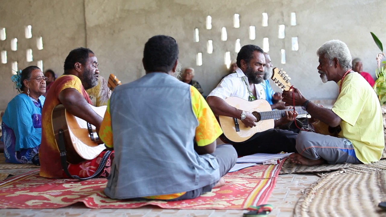 Musique traditionnelle à Hwadrilla iaai Kanaky